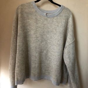 Free people gray 2018 sweater - large